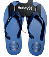 HURLEY FLIP FLOPS MENS BLUE