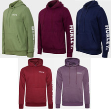Hurley Hoodie Chest Arm Logo