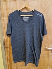 Mens Hurley XL Grey V Neck T
