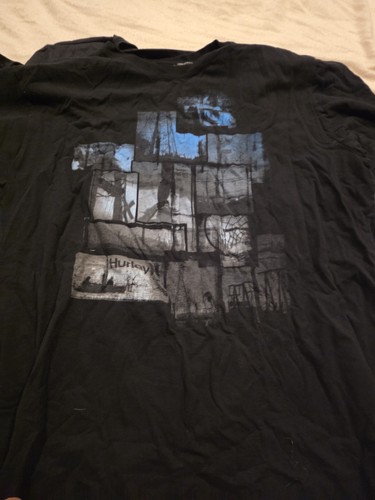 Men black hurley t - hurley,